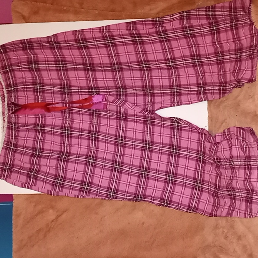 Pladded pajamas pants